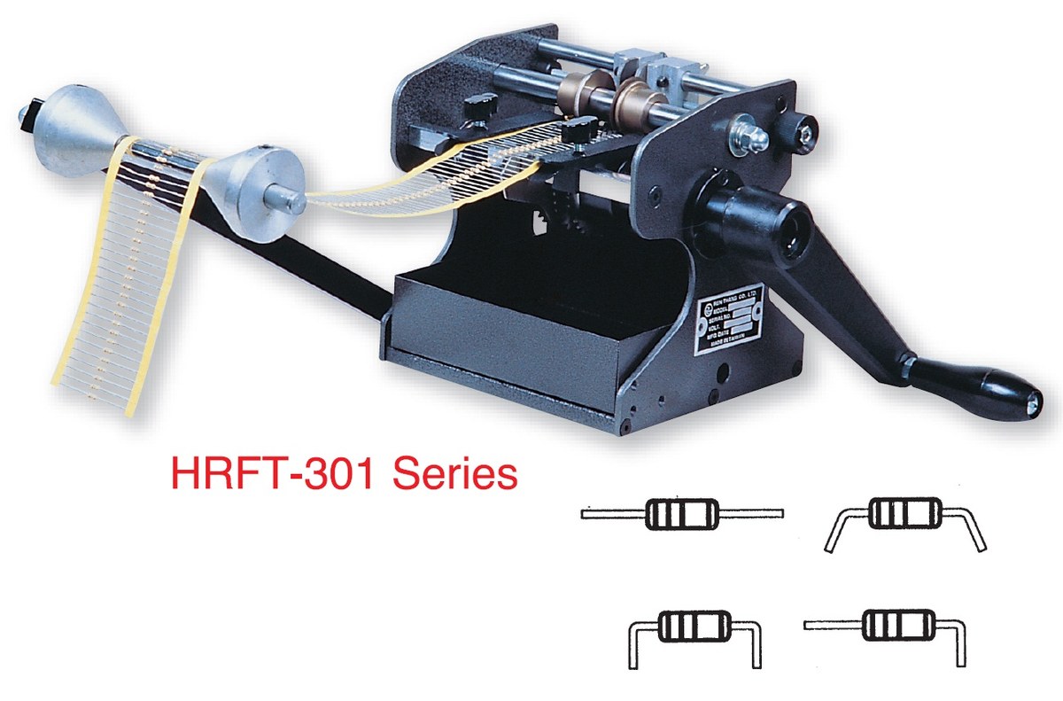 HRFT-301F - Manual Taped Axial Lead Former - F Type (Vertical Lead Forming)